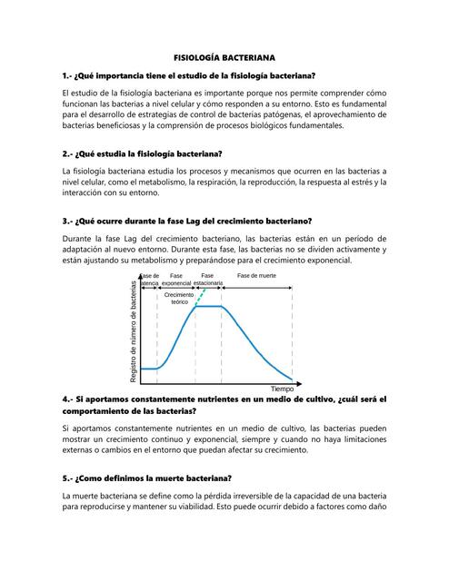 Fisiología bacteriana