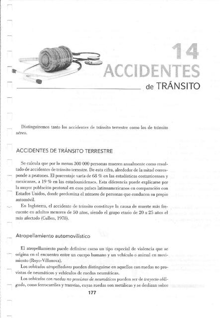 Accidentes de Tránsito 