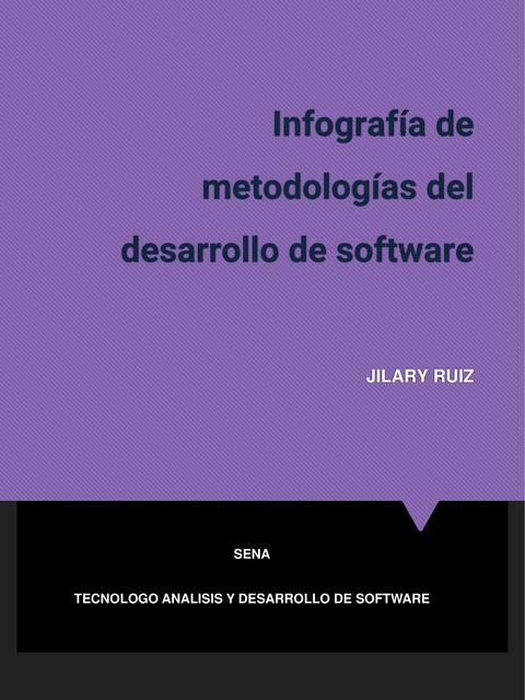 Metodologías del desarrollo del software