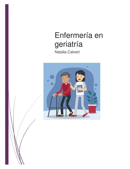 Enfermería Geriátrica