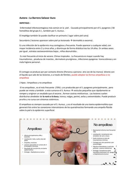 Pediatria Impetigo celulitis y constipación