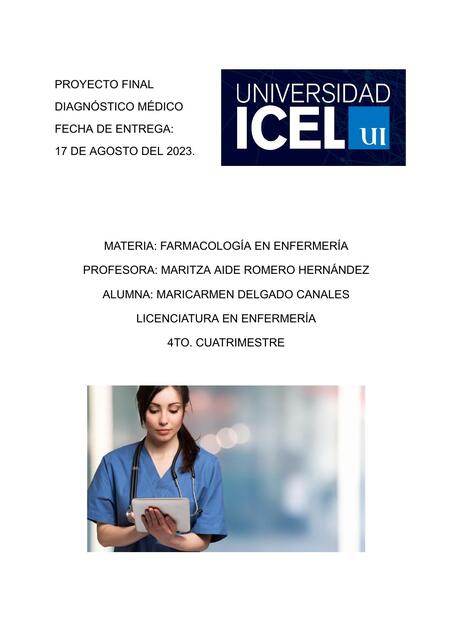 Farmacología en Enfermería   