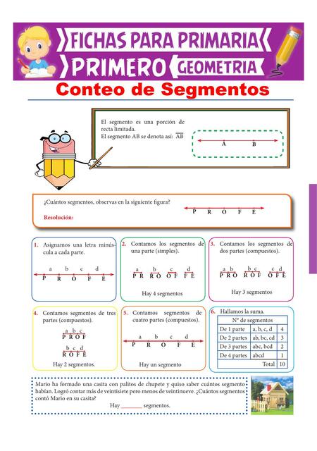 Que es un Segmento para Primero de Primaria