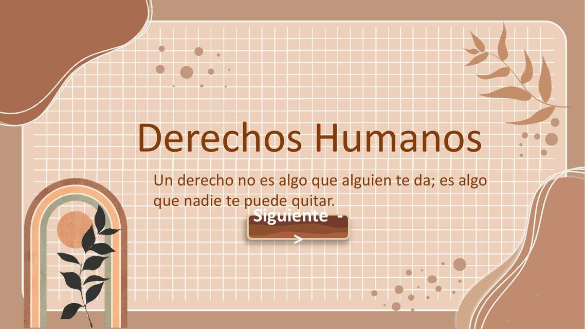 Derechos Humanos 