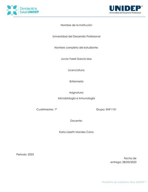 Portafolio Salud Microbiología