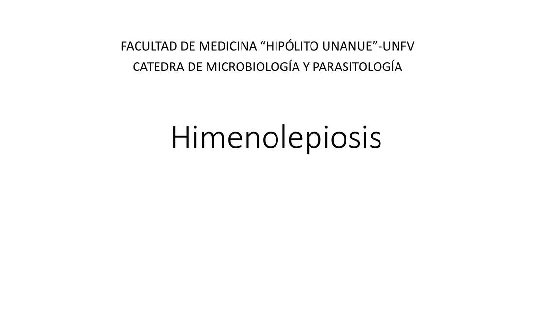 Himenolepiosis