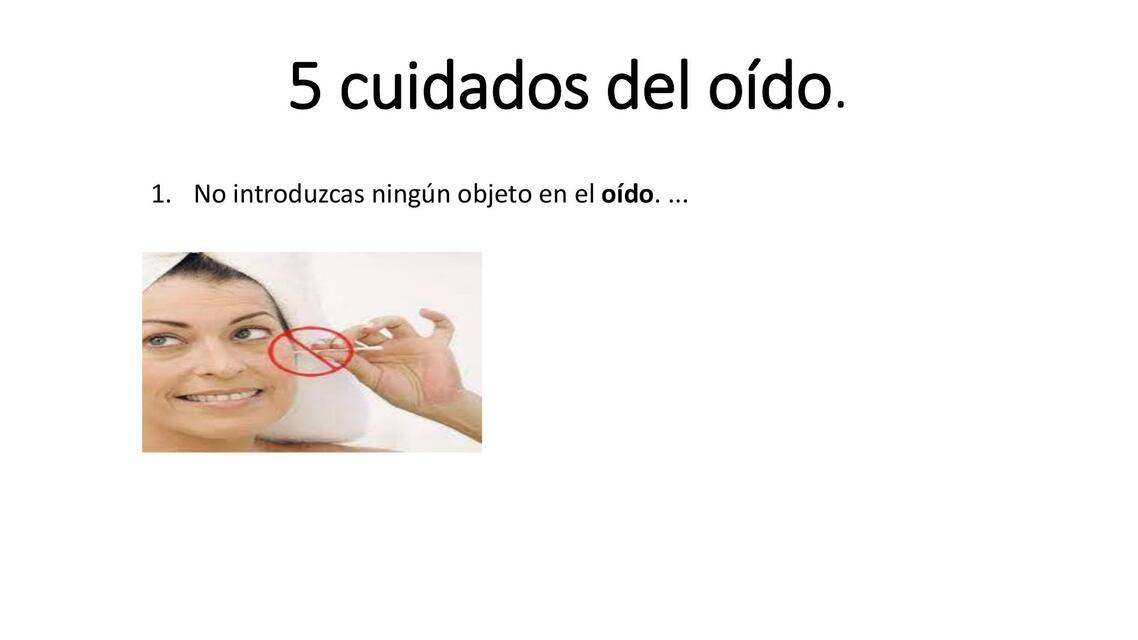 5 cuidados del oído