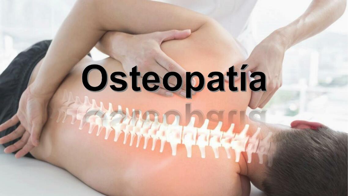 Osteopatía