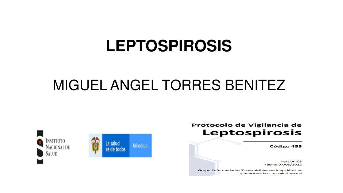 Leptospirosis 