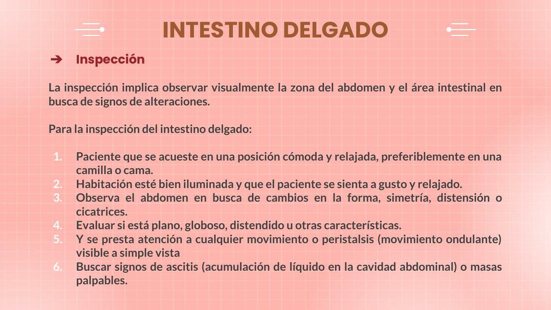 Semiologia del Intestino Delgado, Sigmoide , Recto Y Ano