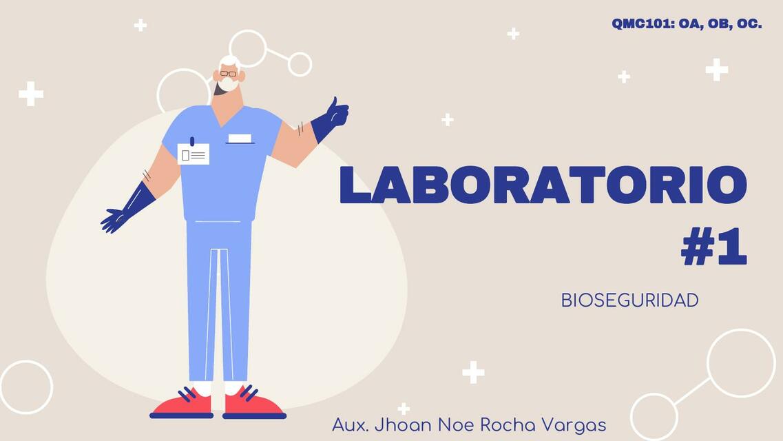 Bioseguridad en laboratorios de Bioquímica