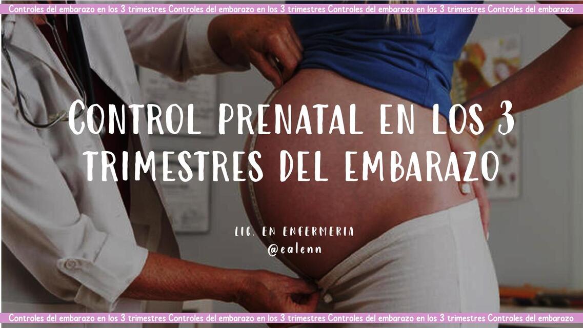 Control Prenatal 