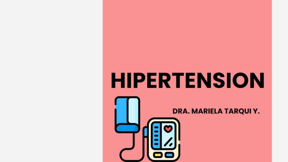 Hipertensión  