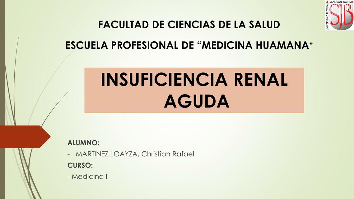 Insuficiencia renal aguda 