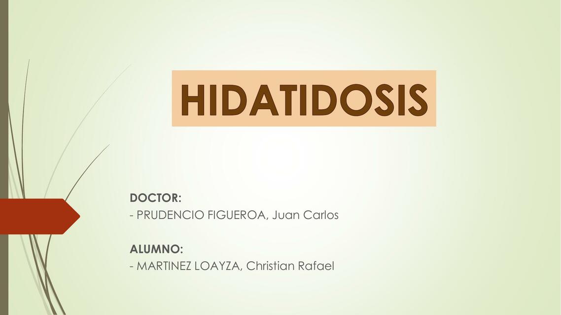 Hidatidosis 