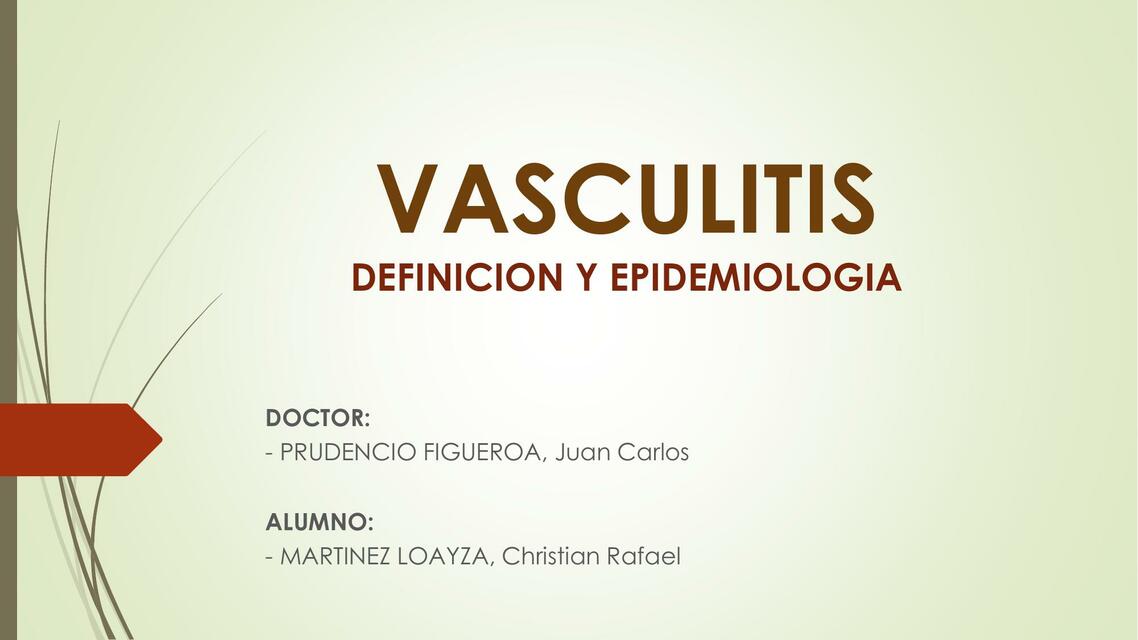 Vasculitis 