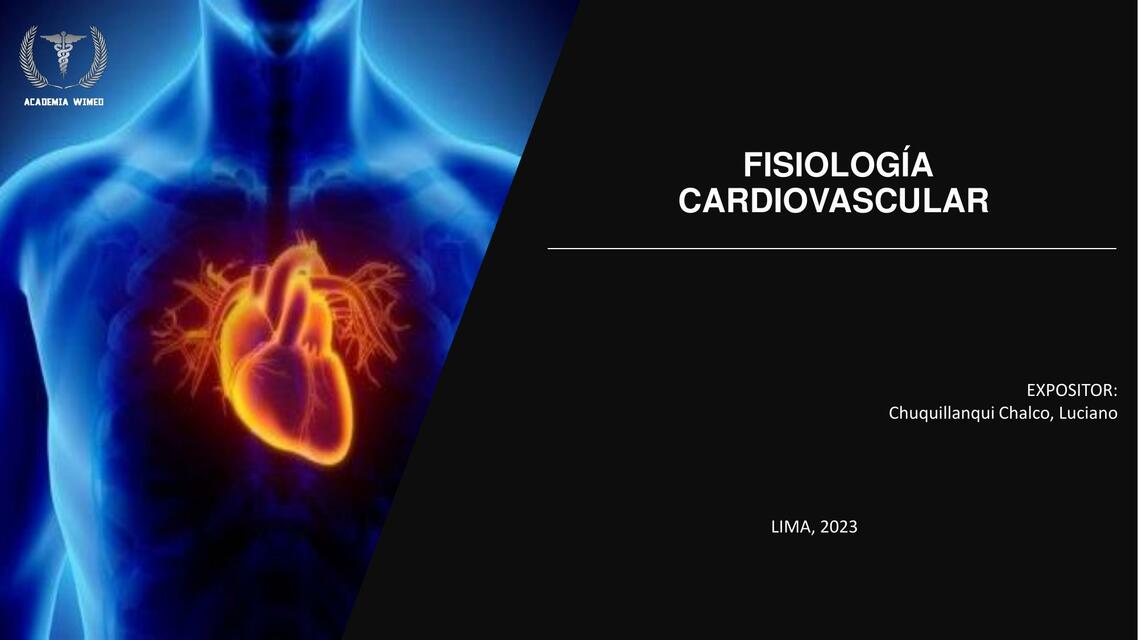 Fisiología Cardiovascular 