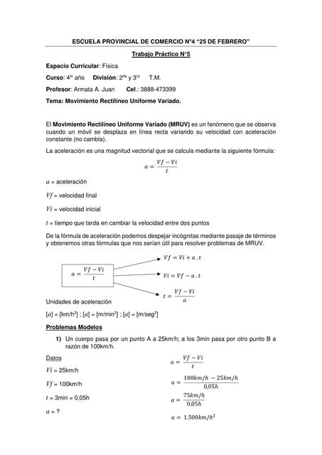 Trabajo Práctico N° 5 