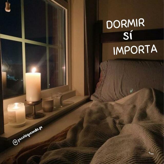 Dormir sí importa