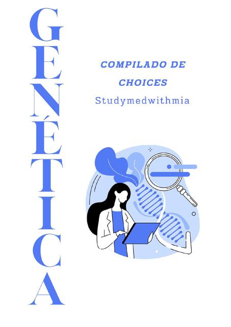 Compilado de choices de Genética