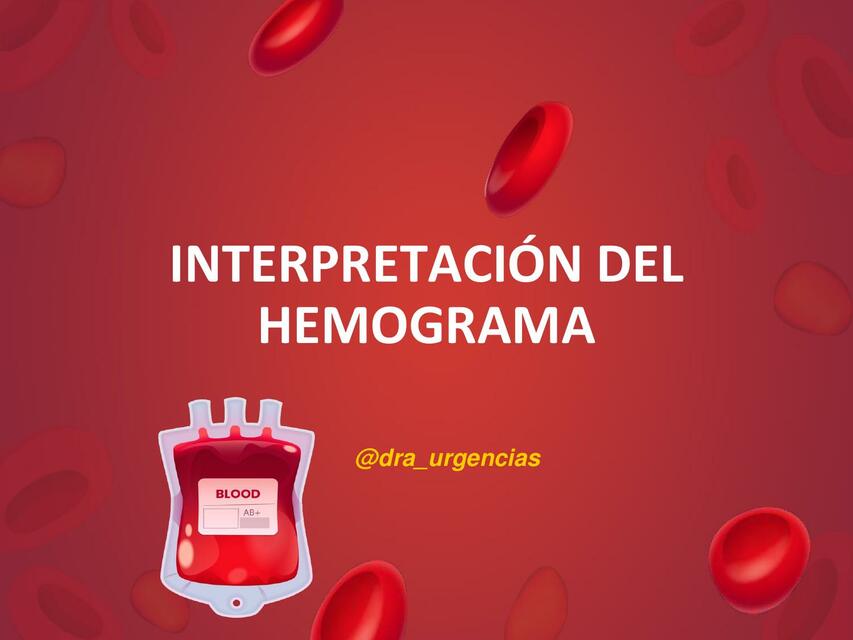 Interpretación del hemograma