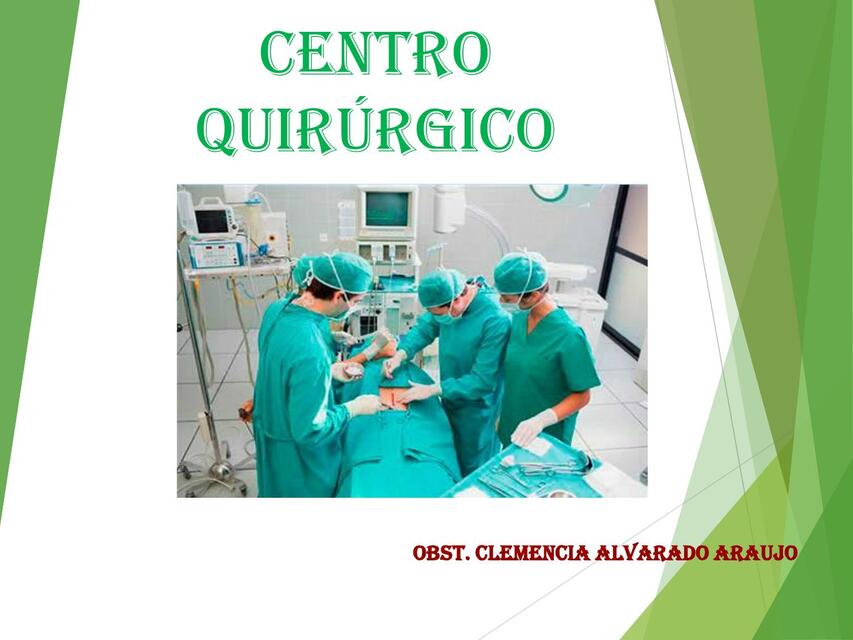 Centro Quirúrgico 