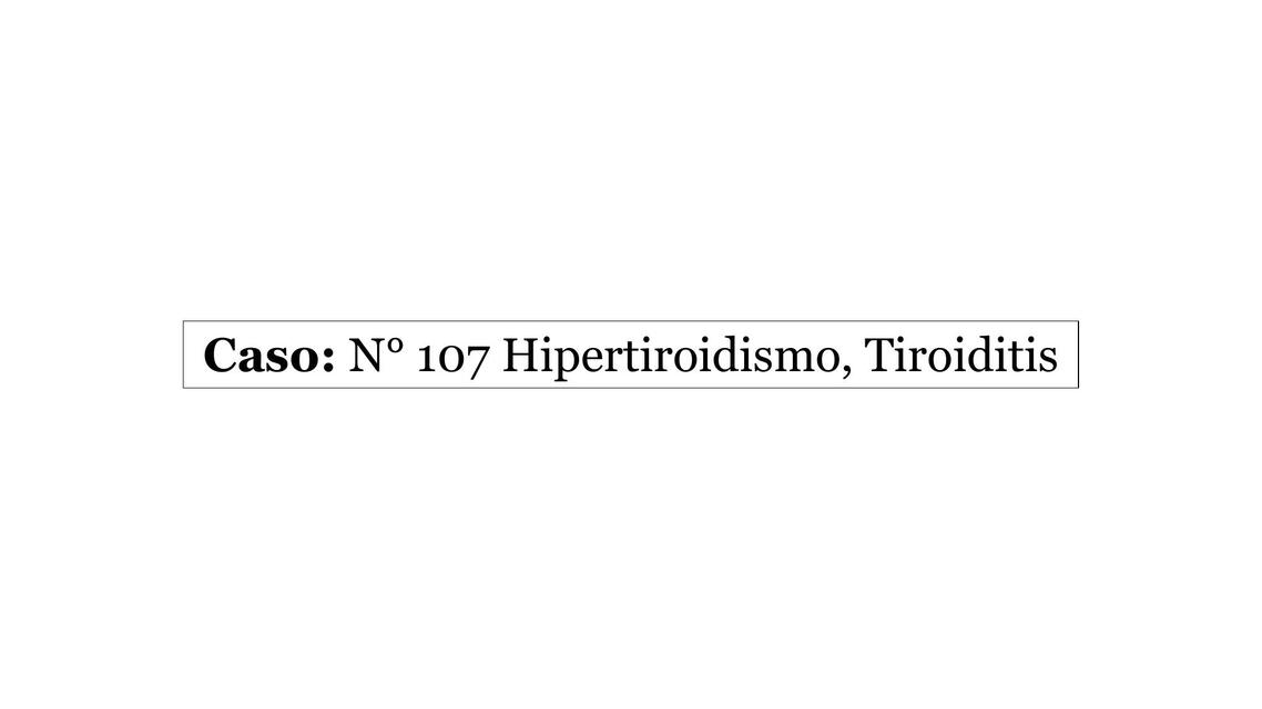 Hipertiroidismo Tiroiditis