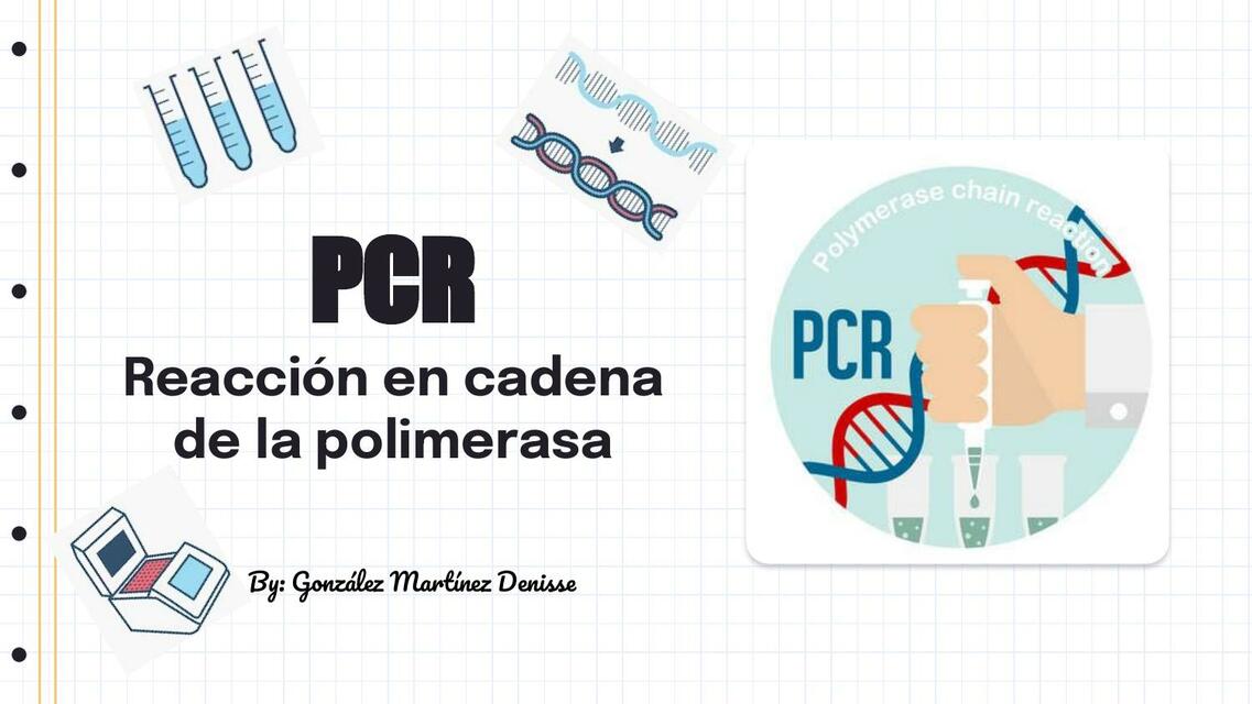 PCR-Reacción en cadena de la Polimerasa