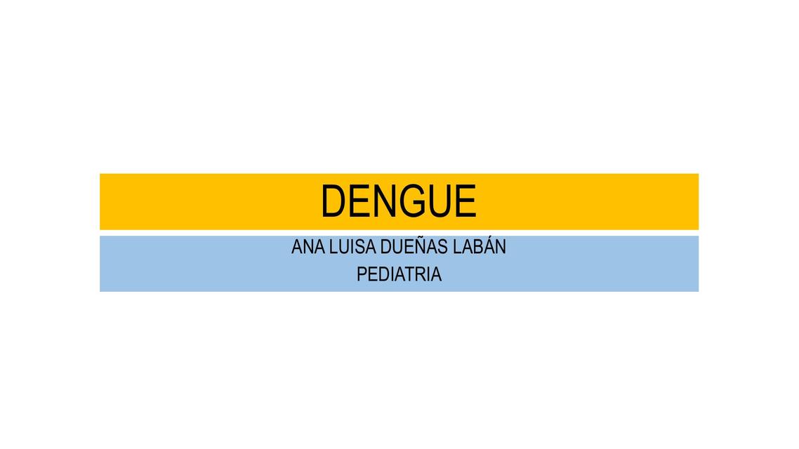 DENGUE, MALARIA, BARTONELA