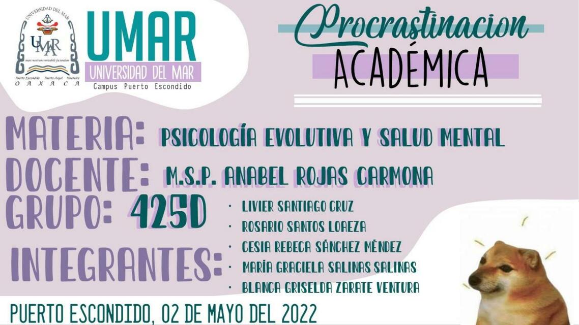 Procrastinación Académica