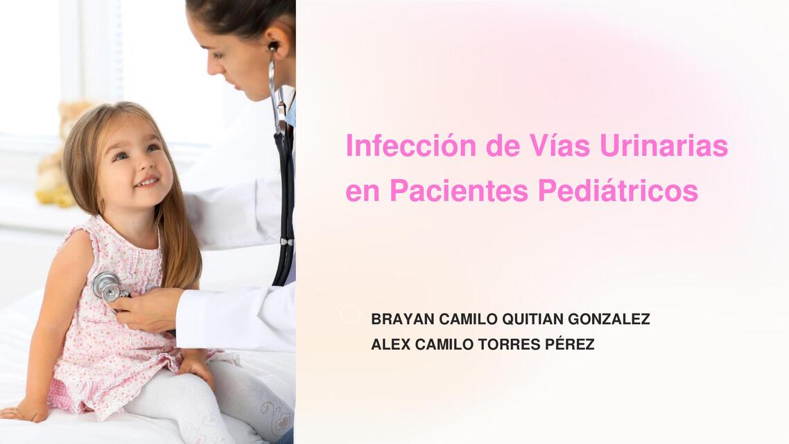 Infección de vías urinarias en pacientes pediátricos IVU