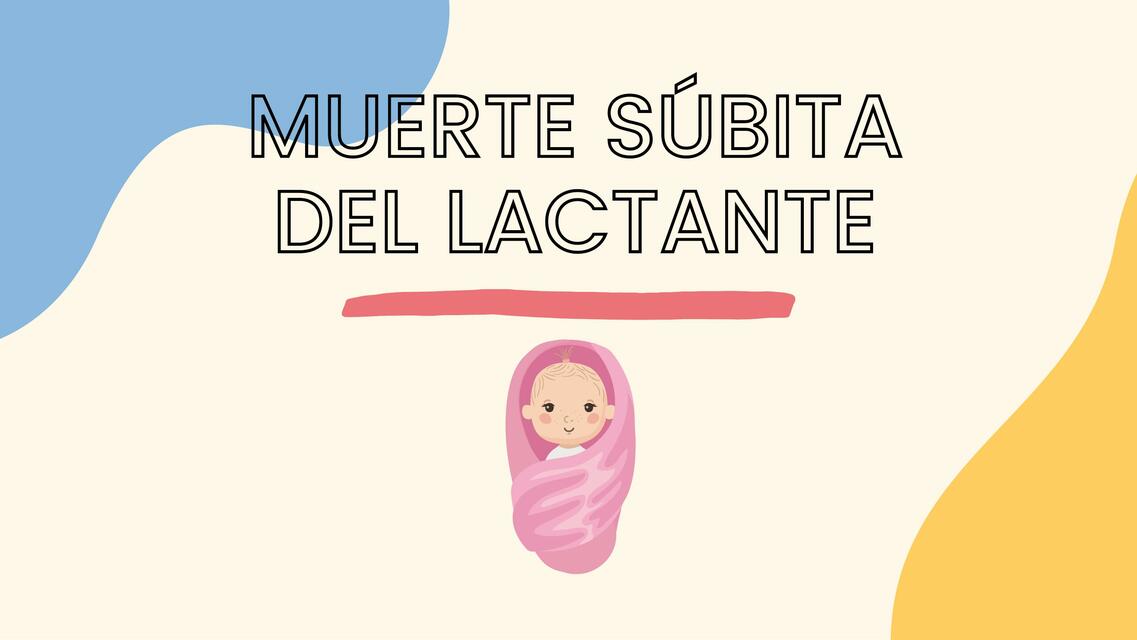 Muerte súbita del lactante