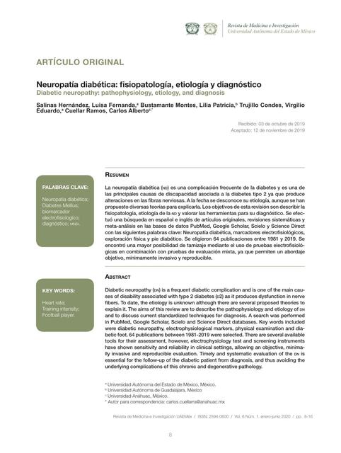 Neuropatía diabética  