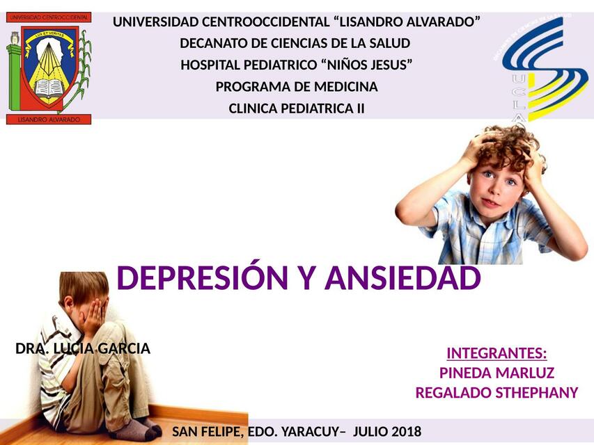 Ansiedad y Depresion