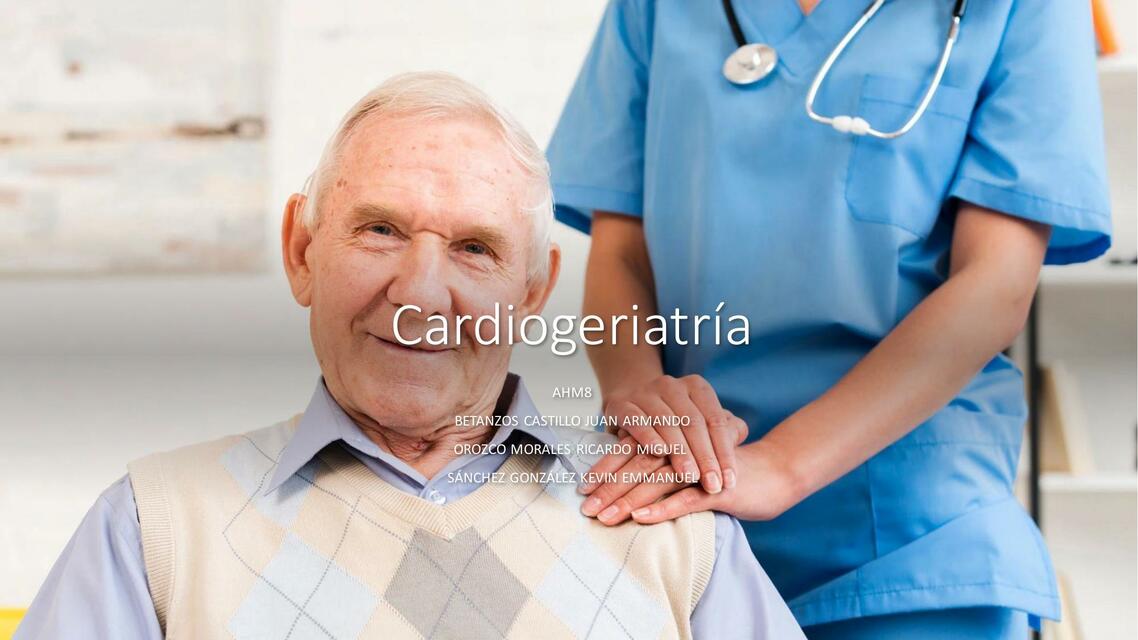 Cardiogeriatría