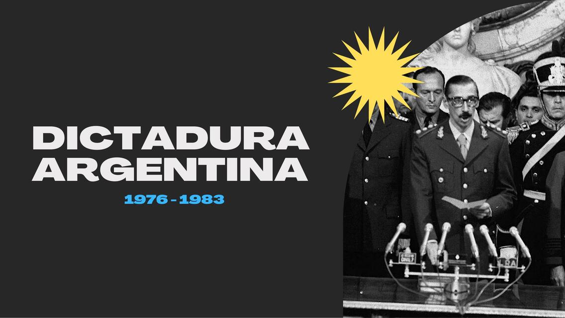 Dictadura Argentina (1976-1983)