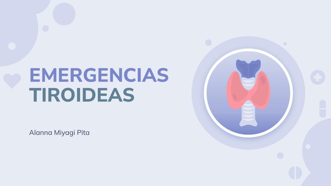 Emergencias Tiroideas 