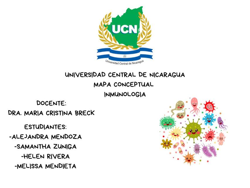 Mapa Conceptual Inmunología