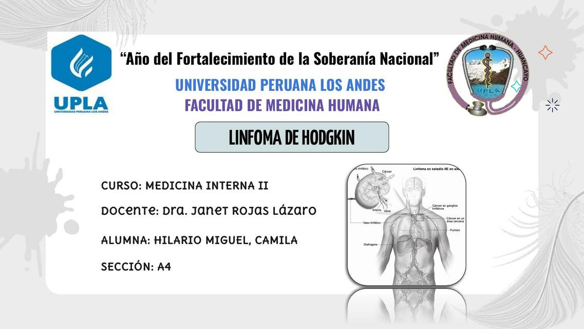 LINFOMA DE HODGKIN