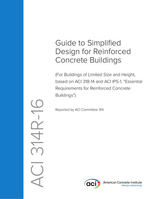 aci 314r 16 guide to simplified