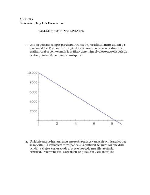 Ecuaciones Lineales