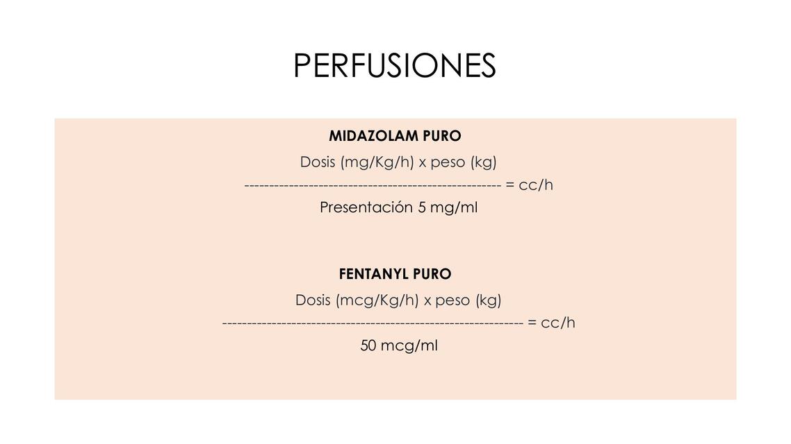 Perfusiones 