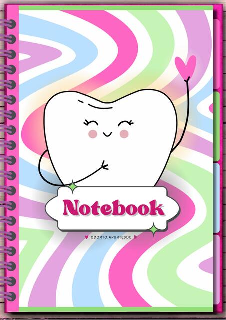 CUADERNO DE LÍNEAS odontoapuntesdc