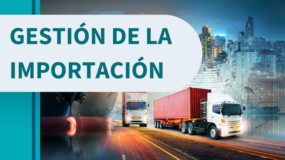 Gestión De La Importación Indux Udocz
