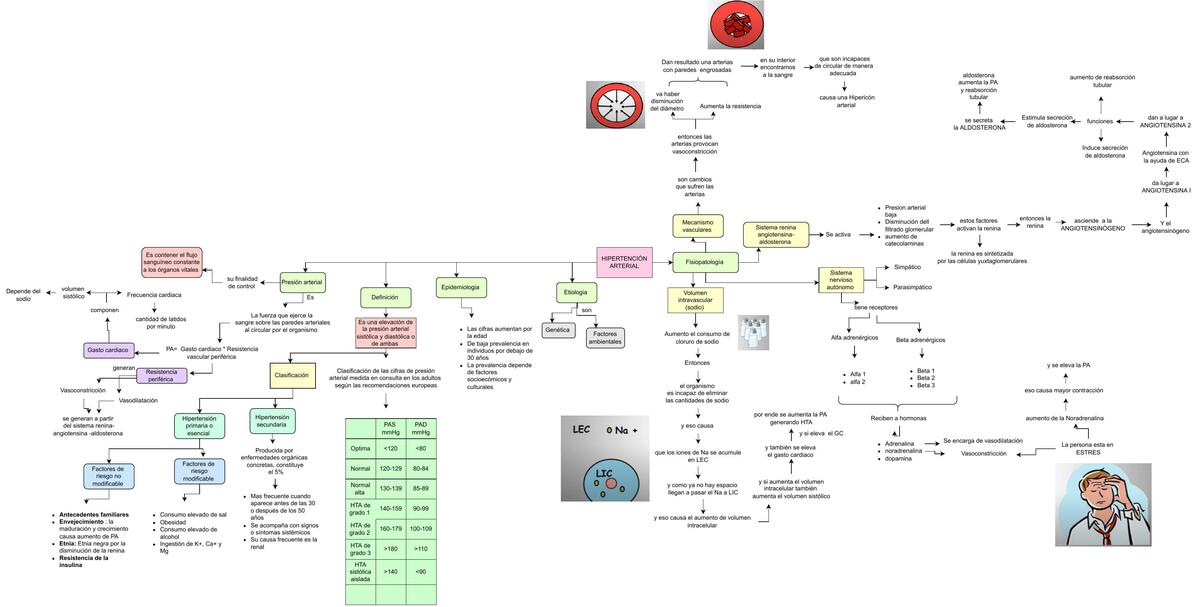 Hipertensión arterial e Cardiopatía isquémica