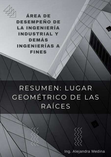 LUGAR GEOMÉTRICO DE LAS RAÍCES