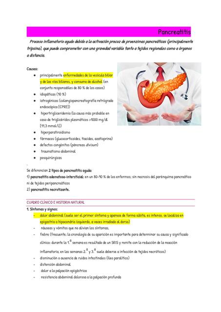 Pancreatitis