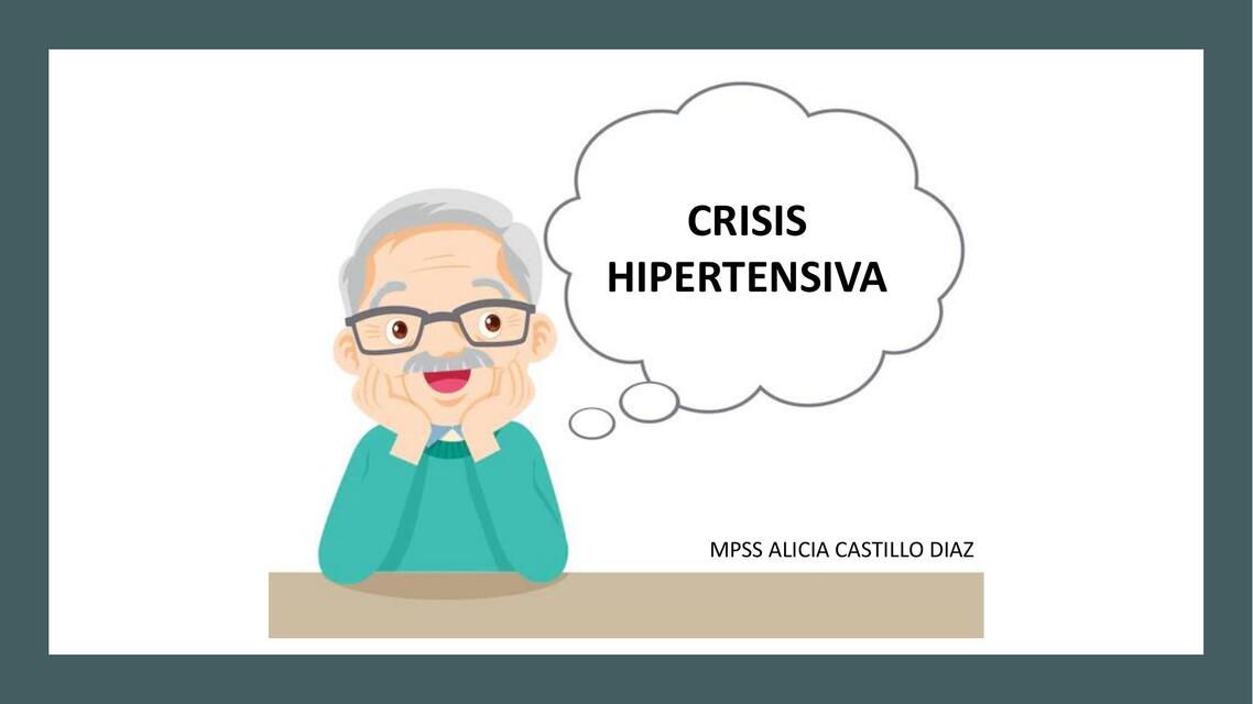 Crisis Hipertensiva 