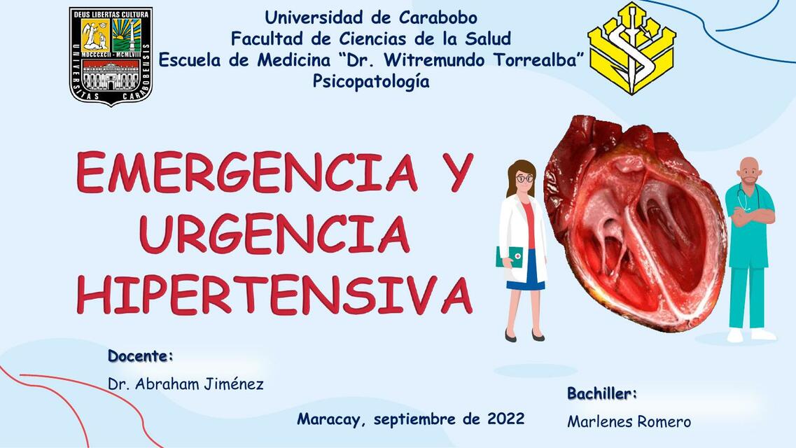 emergencia y urgencia