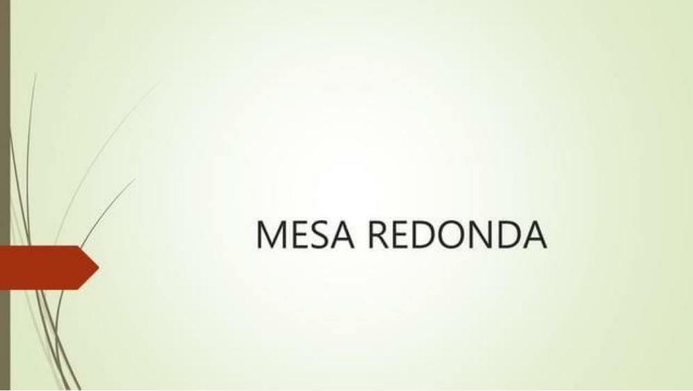 Mesa redonda 